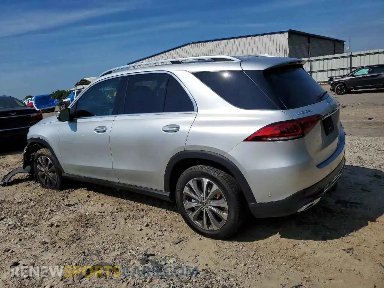 2 Photograph of a damaged car 4JGFB4KB3MA421992 MERCEDES-BENZ GLE-CLASS 2021