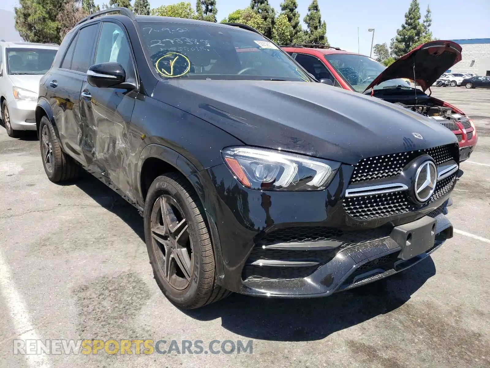 1 fotografías del automóvil dañado 4JGFB4KB3MA462591 MERCEDES-BENZ GLE-CLASS 2021