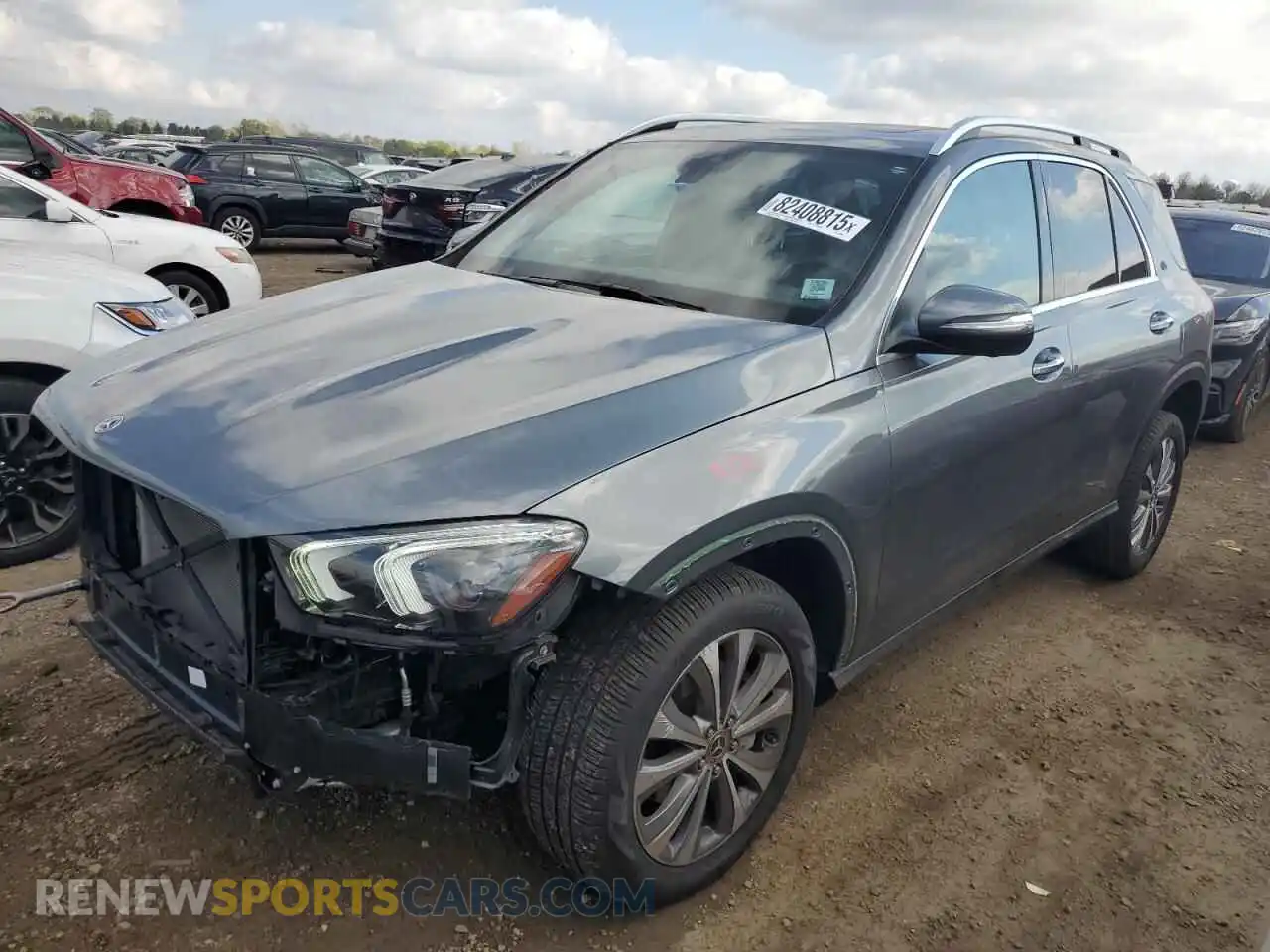 1 Photograph of a damaged car 4JGFB4KB3MA490925 MERCEDES-BENZ GLE-CLASS 2021