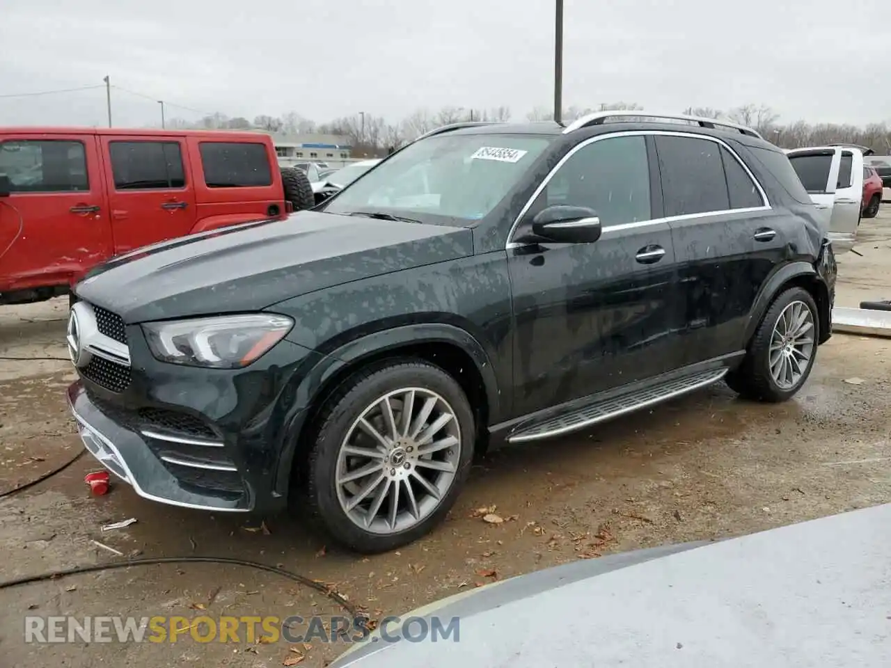 1 Photograph of a damaged car 4JGFB4KB3MA493677 MERCEDES-BENZ GLE-CLASS 2021