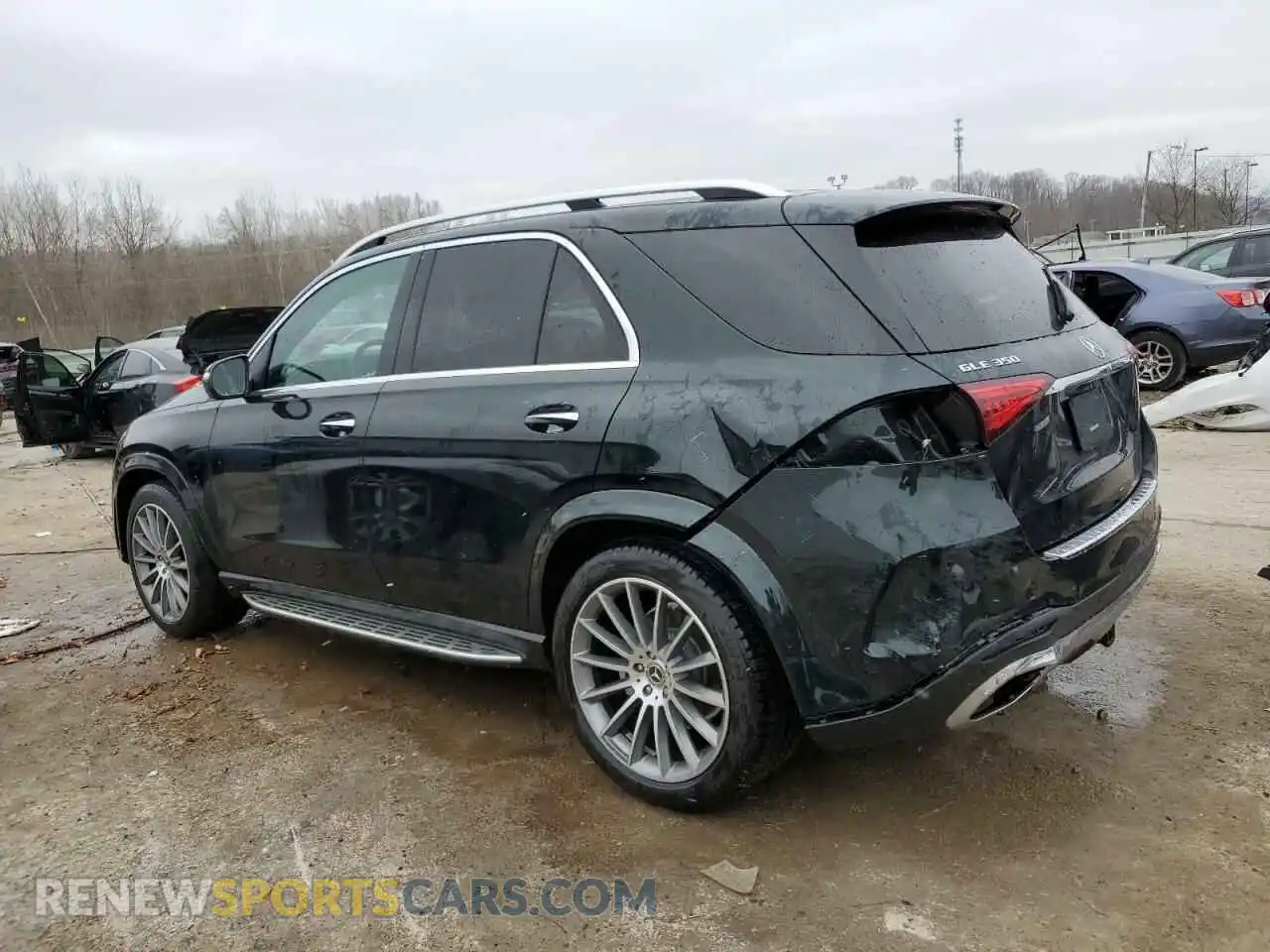 2 Photograph of a damaged car 4JGFB4KB3MA493677 MERCEDES-BENZ GLE-CLASS 2021