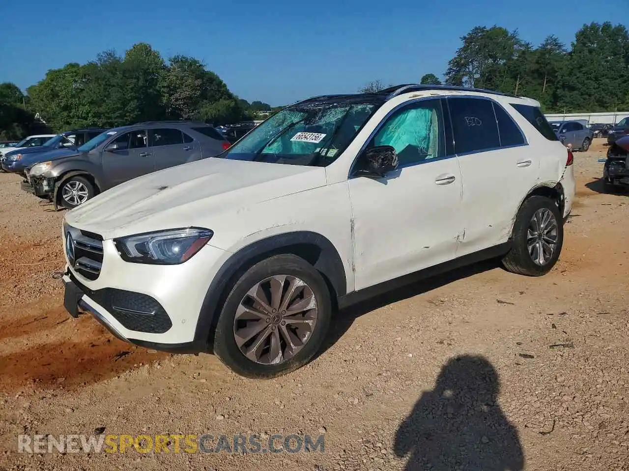 1 Photograph of a damaged car 4JGFB4KB4MA318824 MERCEDES-BENZ GLE-CLASS 2021