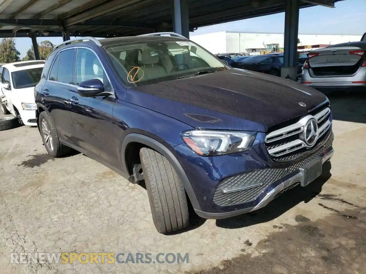 1 Photograph of a damaged car 4JGFB4KB4MA406188 MERCEDES-BENZ GLE-CLASS 2021