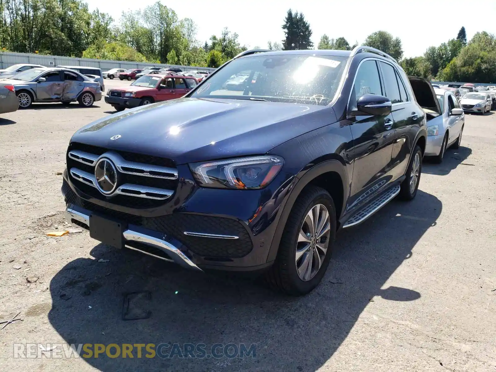 2 Фотография поврежденного автомобиля 4JGFB4KB4MA410452 MERCEDES-BENZ GLE-CLASS 2021