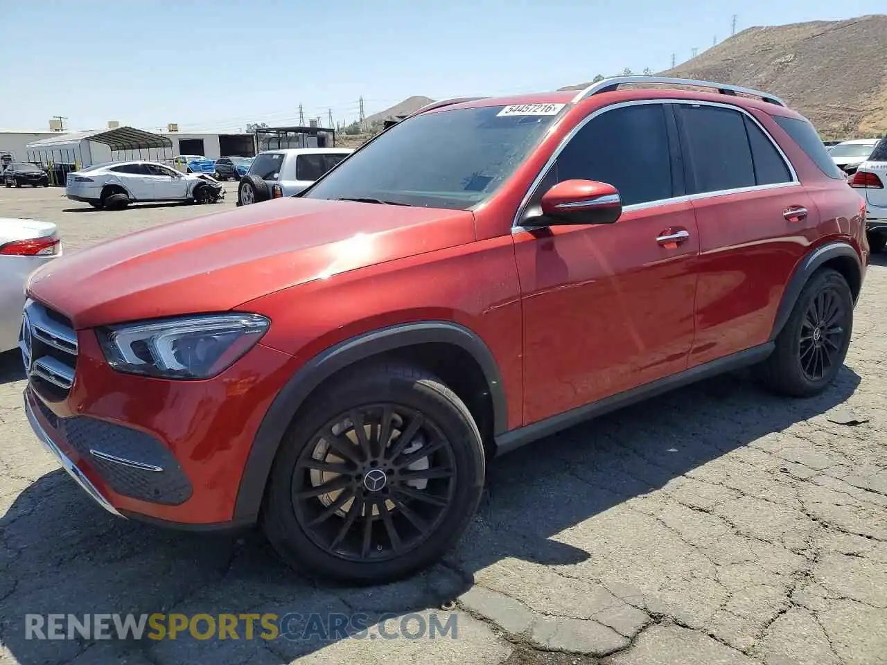 1 Photograph of a damaged car 4JGFB4KB4MA410693 MERCEDES-BENZ GLE-CLASS 2021