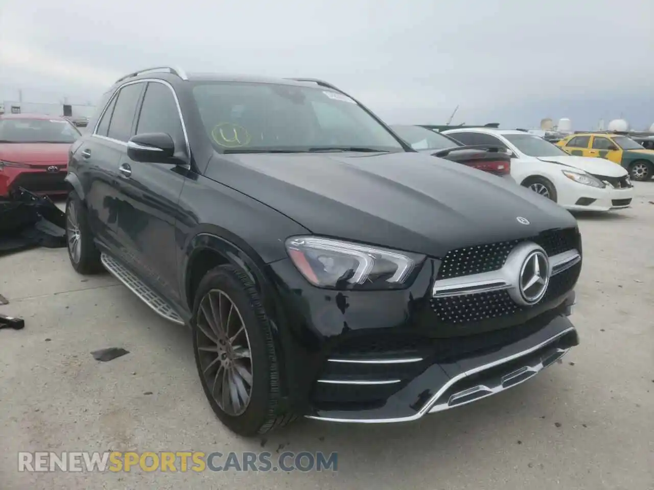 1 Photograph of a damaged car 4JGFB4KB4MA496586 MERCEDES-BENZ GLE-CLASS 2021