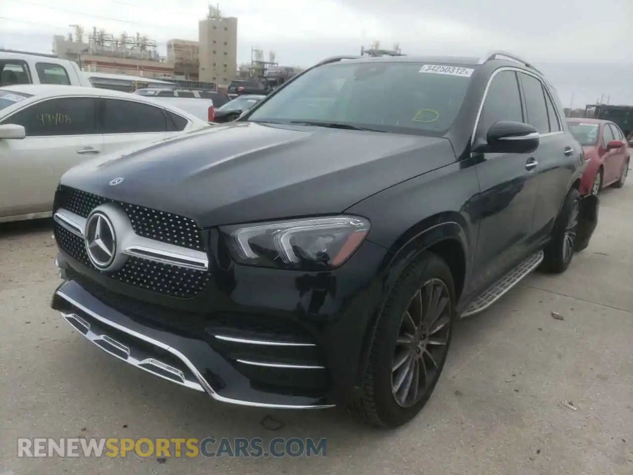 2 Photograph of a damaged car 4JGFB4KB4MA496586 MERCEDES-BENZ GLE-CLASS 2021
