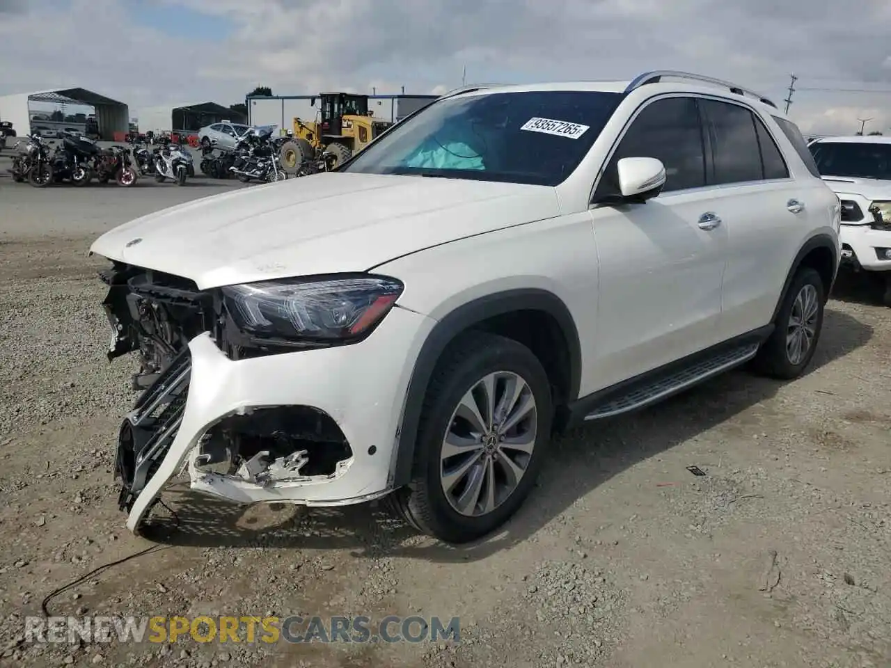 1 Photograph of a damaged car 4JGFB4KB5MA358894 MERCEDES-BENZ GLE-CLASS 2021