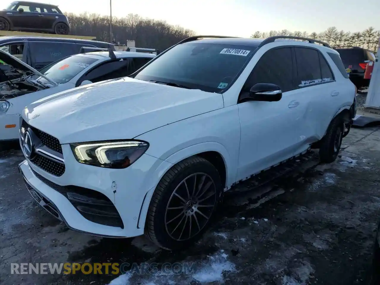 1 Photograph of a damaged car 4JGFB4KB5MA422982 MERCEDES-BENZ GLE-CLASS 2021