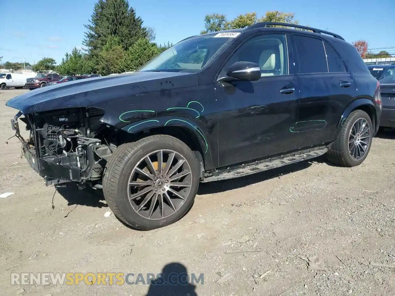 1 Photograph of a damaged car 4JGFB4KB5MA542930 MERCEDES-BENZ GLE-CLASS 2021