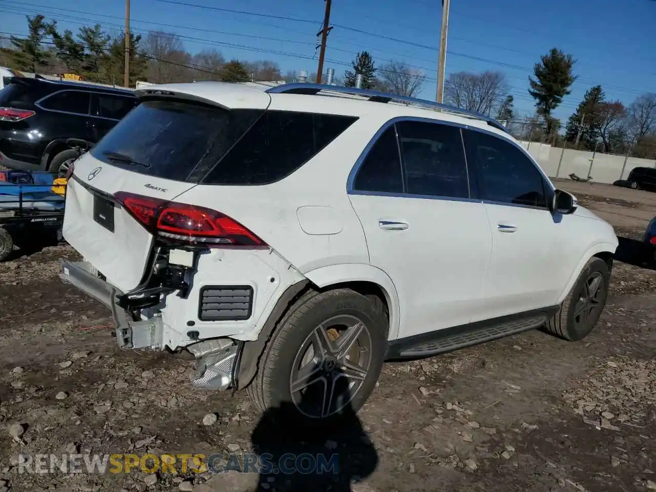 3 Photograph of a damaged car 4JGFB4KB5MA567746 MERCEDES-BENZ GLE-CLASS 2021