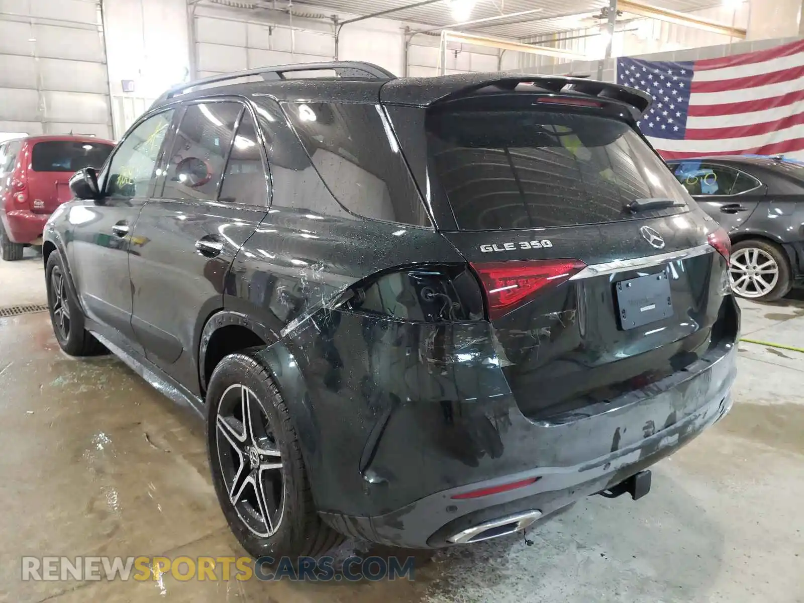 3 Photograph of a damaged car 4JGFB4KB6MA413627 MERCEDES-BENZ GLE-CLASS 2021