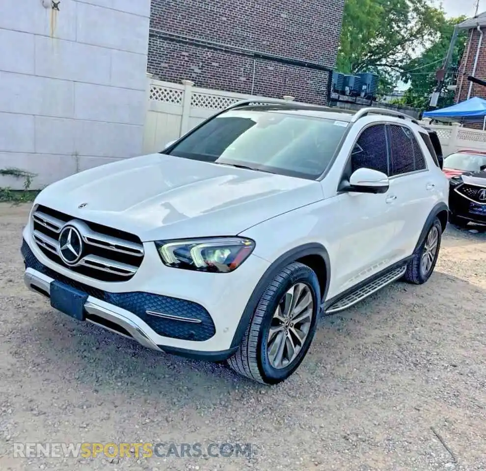 2 fotografías del automóvil dañado 4JGFB4KB7MA330837 MERCEDES-BENZ GLE-CLASS 2021
