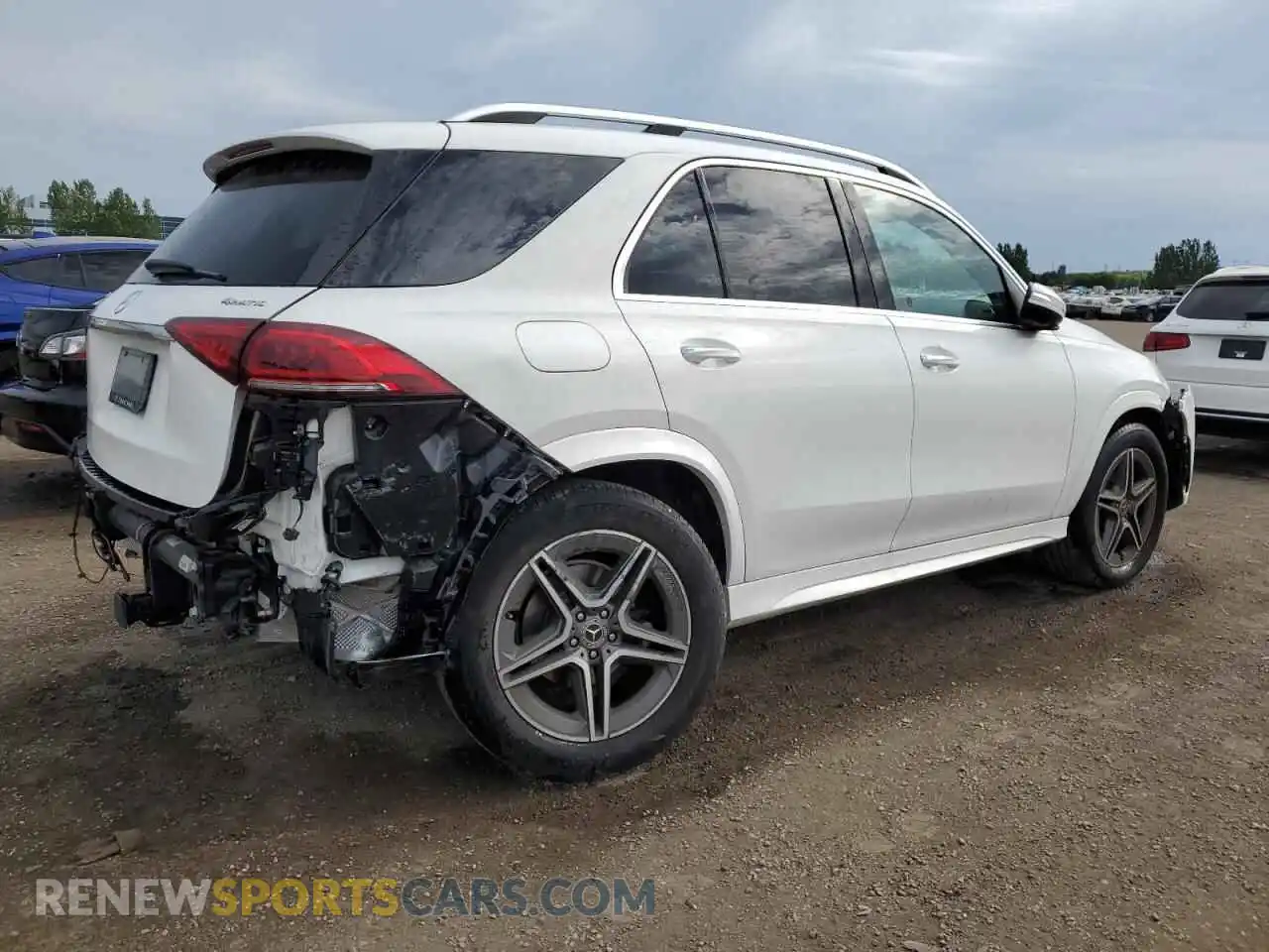 3 Photograph of a damaged car 4JGFB4KB7MA375194 MERCEDES-BENZ GLE-CLASS 2021