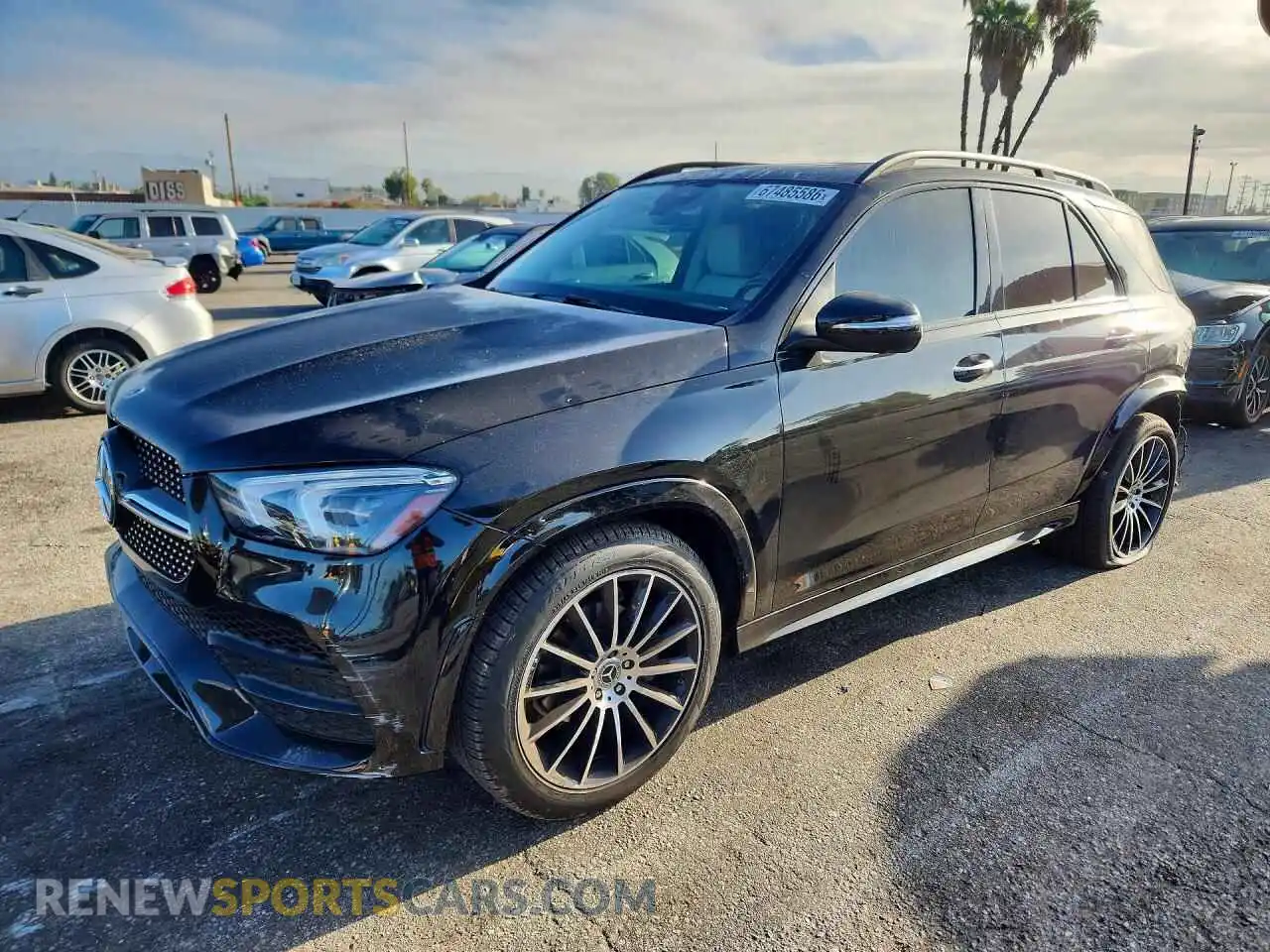 1 Photograph of a damaged car 4JGFB4KB7MA409425 MERCEDES-BENZ GLE-CLASS 2021