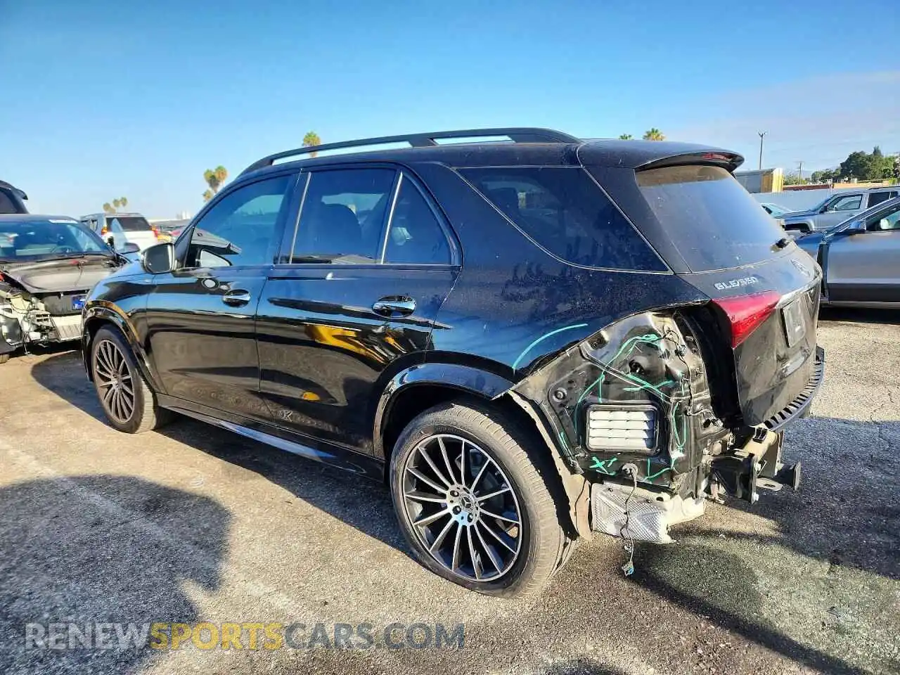2 Photograph of a damaged car 4JGFB4KB7MA409425 MERCEDES-BENZ GLE-CLASS 2021