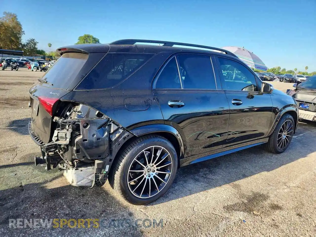 3 Photograph of a damaged car 4JGFB4KB7MA409425 MERCEDES-BENZ GLE-CLASS 2021