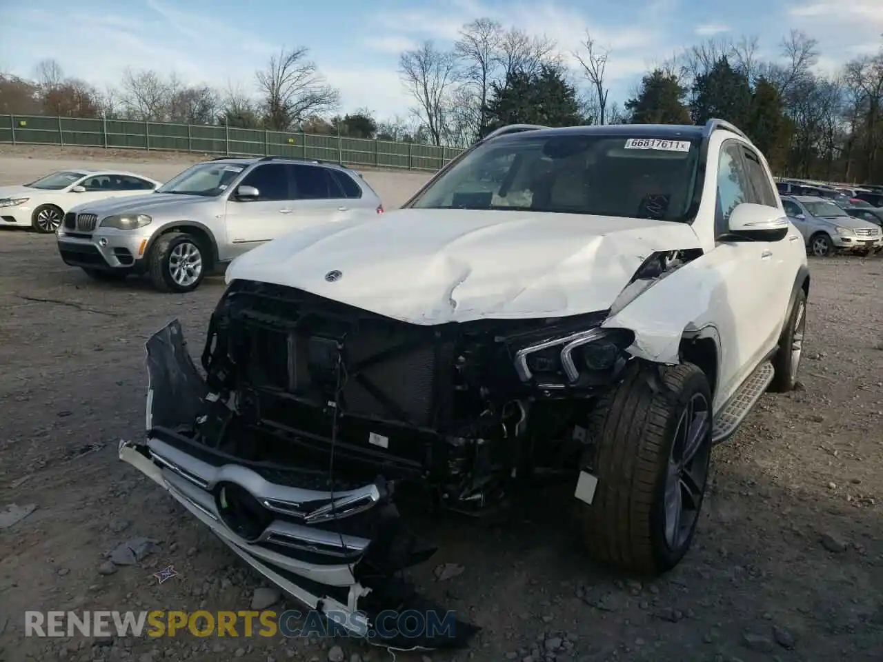 2 Photograph of a damaged car 4JGFB4KB7MA421977 MERCEDES-BENZ GLE-CLASS 2021