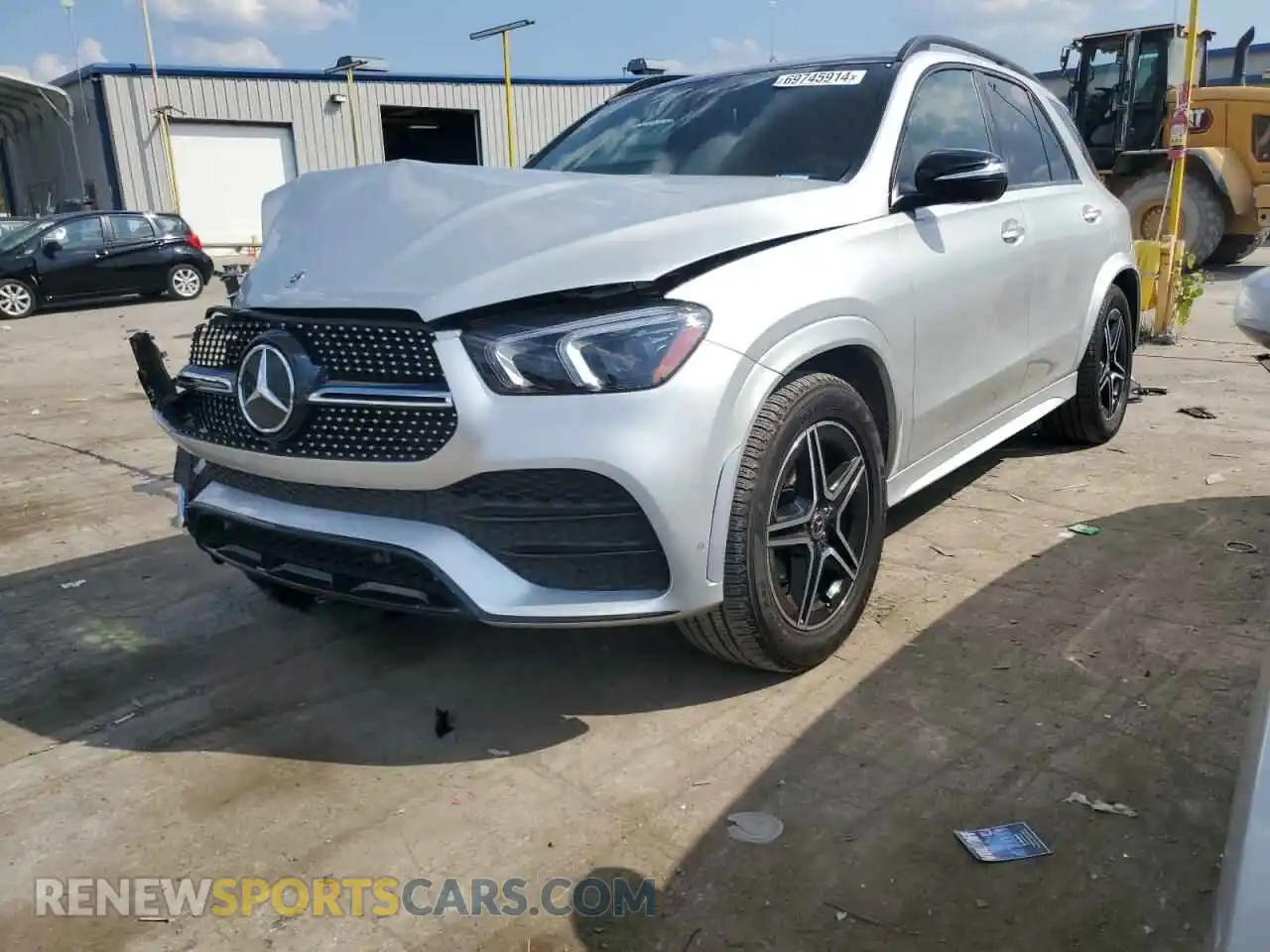 1 Фотография поврежденного автомобиля 4JGFB4KB8MA405674 MERCEDES-BENZ GLE-CLASS 2021