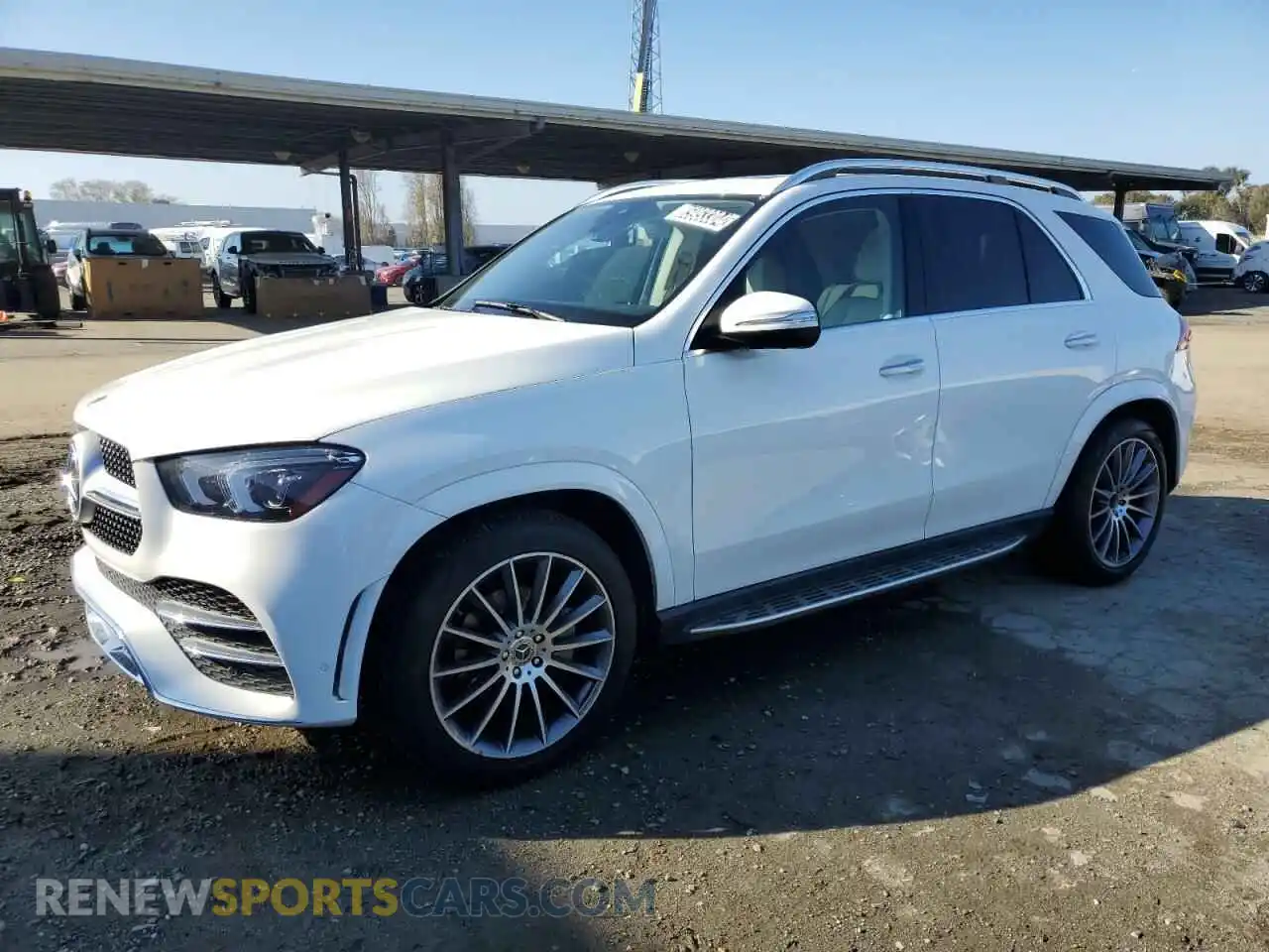 1 Photograph of a damaged car 4JGFB4KB8MA516760 MERCEDES-BENZ GLE-CLASS 2021