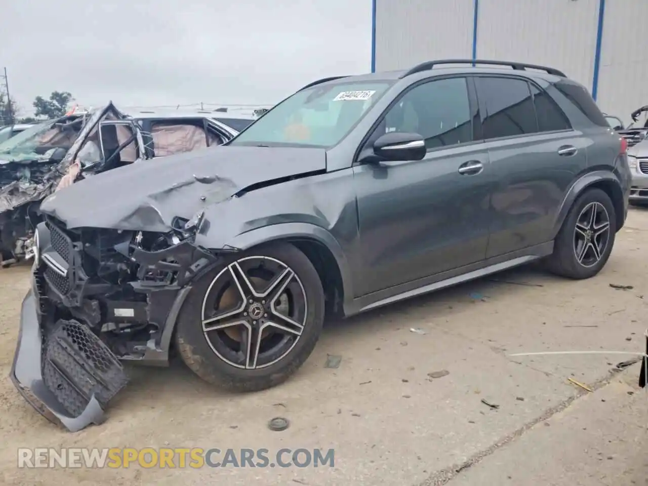 1 Photograph of a damaged car 4JGFB4KBXMA449305 MERCEDES-BENZ GLE-CLASS 2021