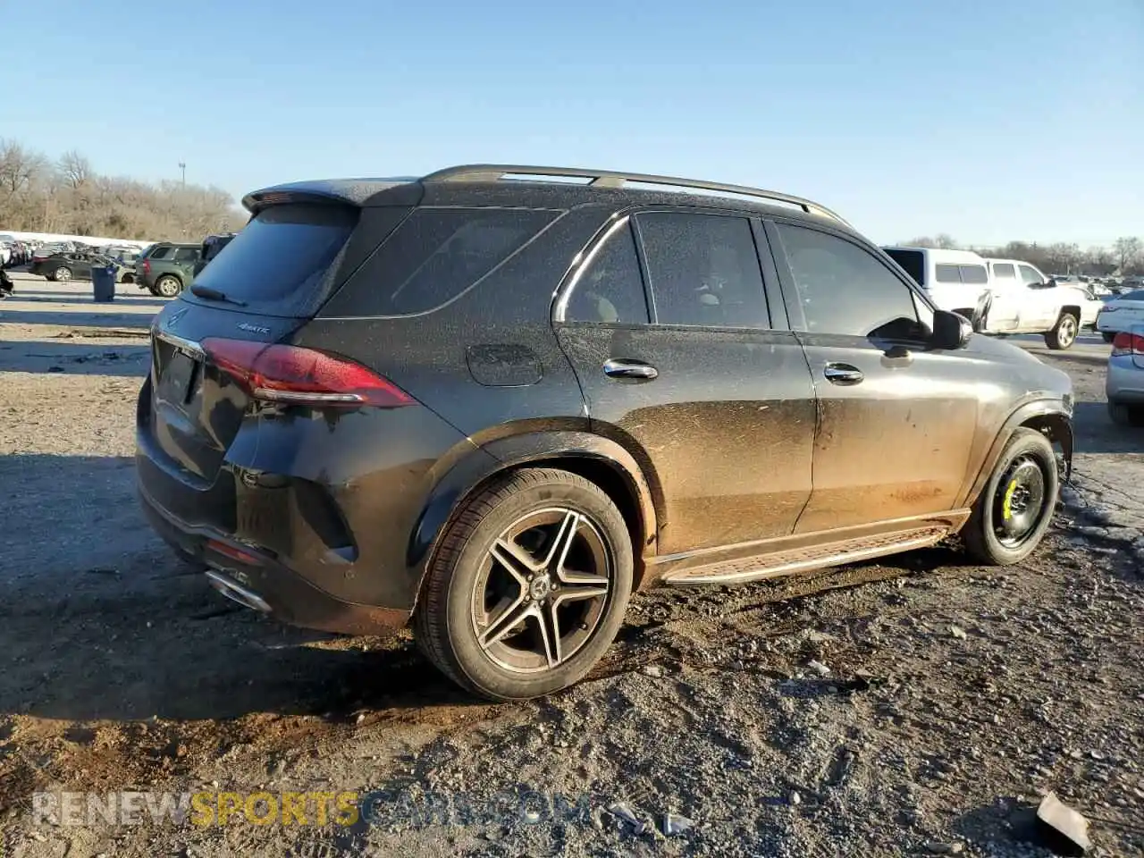 3 Photograph of a damaged car 4JGFB4KBXMA478304 MERCEDES-BENZ GLE-CLASS 2021