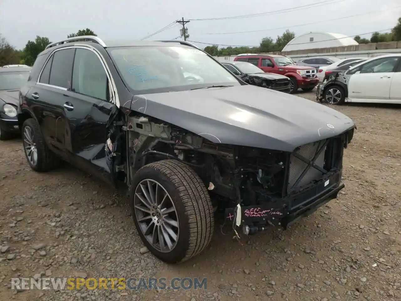 1 Photograph of a damaged car 4JGFB4KBXMA559870 MERCEDES-BENZ GLE-CLASS 2021