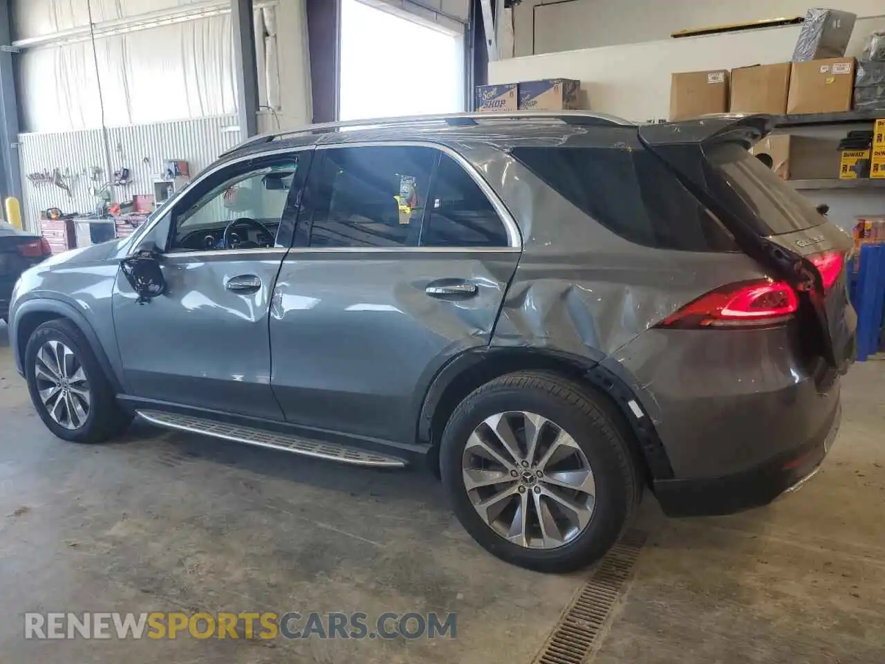 2 Photograph of a damaged car 4JGFB4KEXMA463229 MERCEDES-BENZ GLE-CLASS 2021