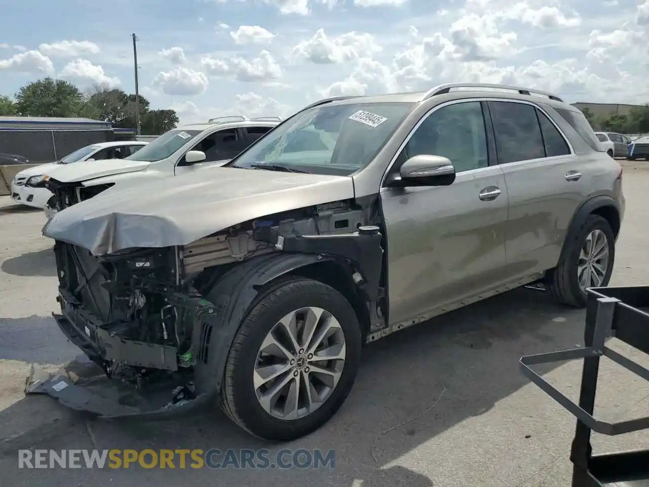 1 fotografías del automóvil dañado 4JGFB5KB0MA500736 MERCEDES-BENZ GLE-CLASS 2021