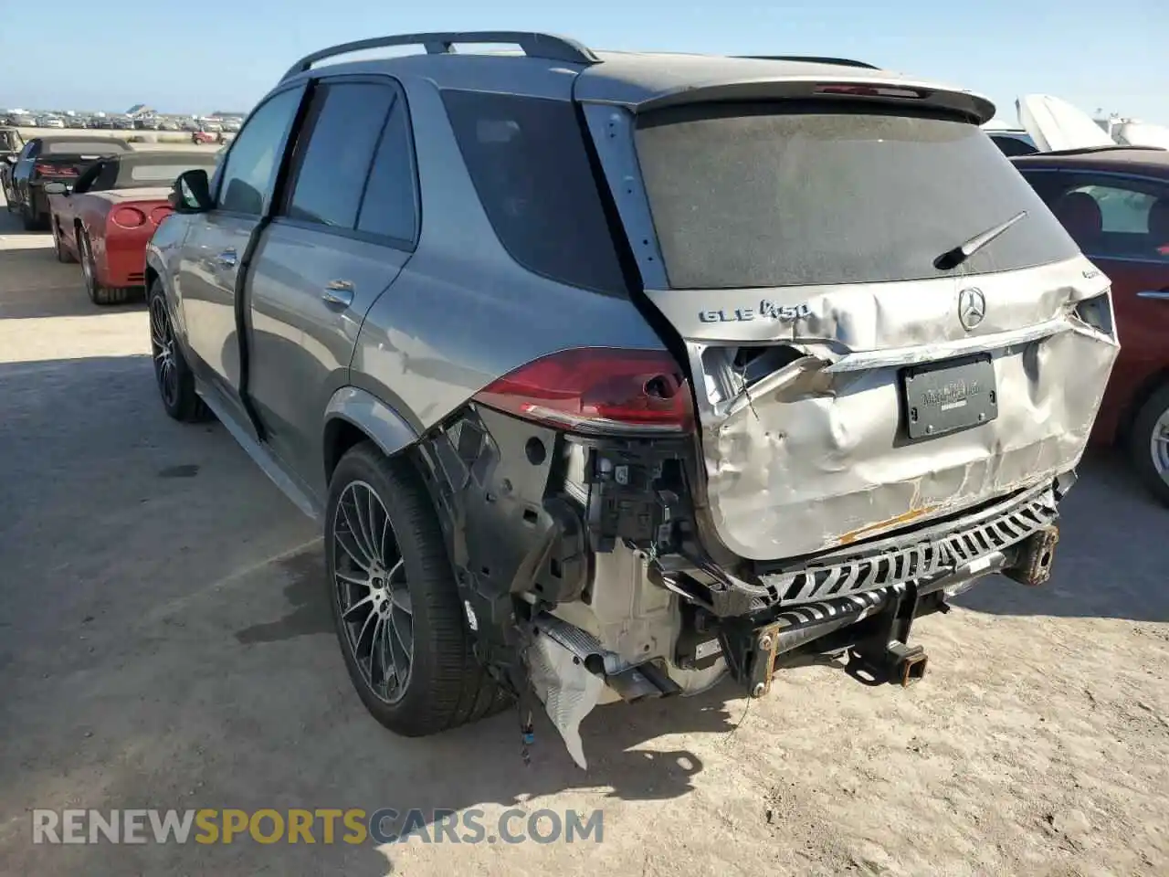 3 Photograph of a damaged car 4JGFB5KB0MA573900 MERCEDES-BENZ GLE-CLASS 2021