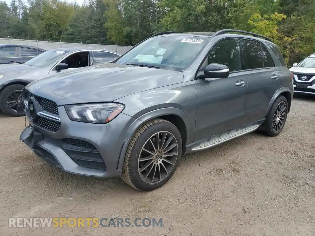 1 Photograph of a damaged car 4JGFB5KB4MA363669 MERCEDES-BENZ GLE-CLASS 2021