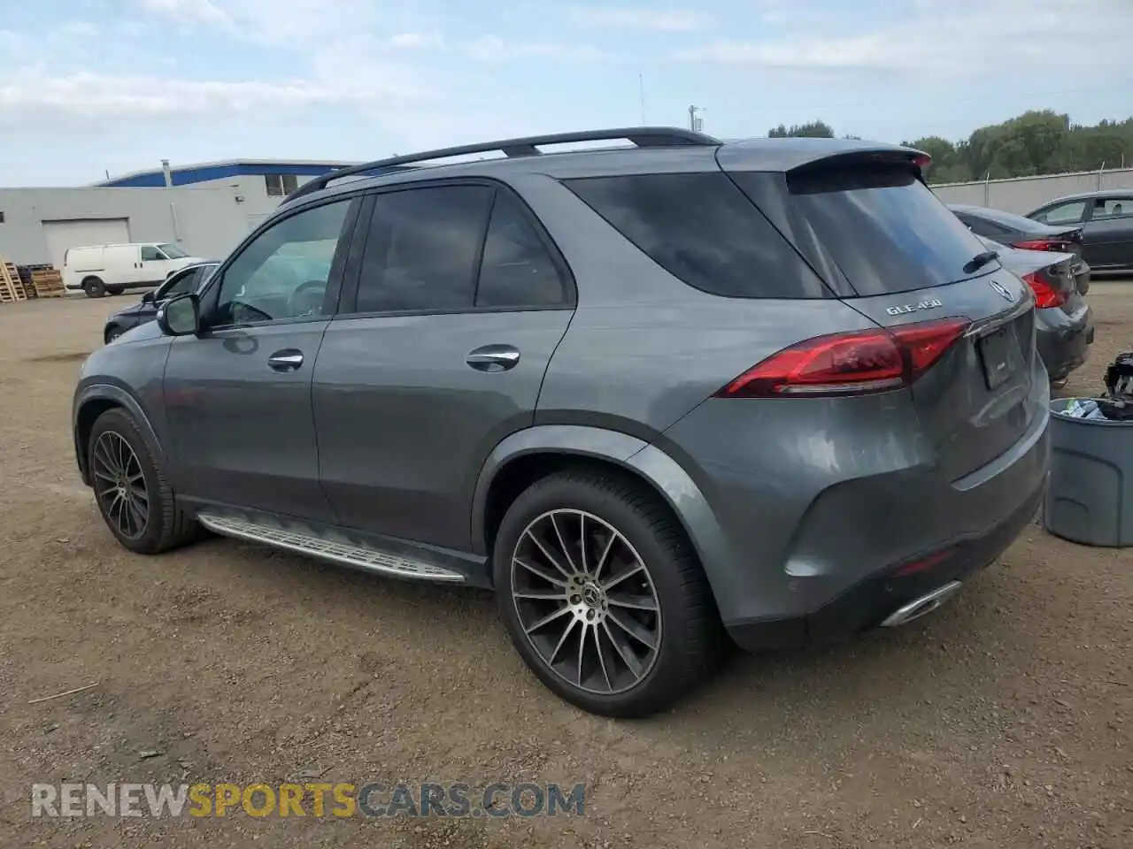 2 Photograph of a damaged car 4JGFB5KB4MA363669 MERCEDES-BENZ GLE-CLASS 2021