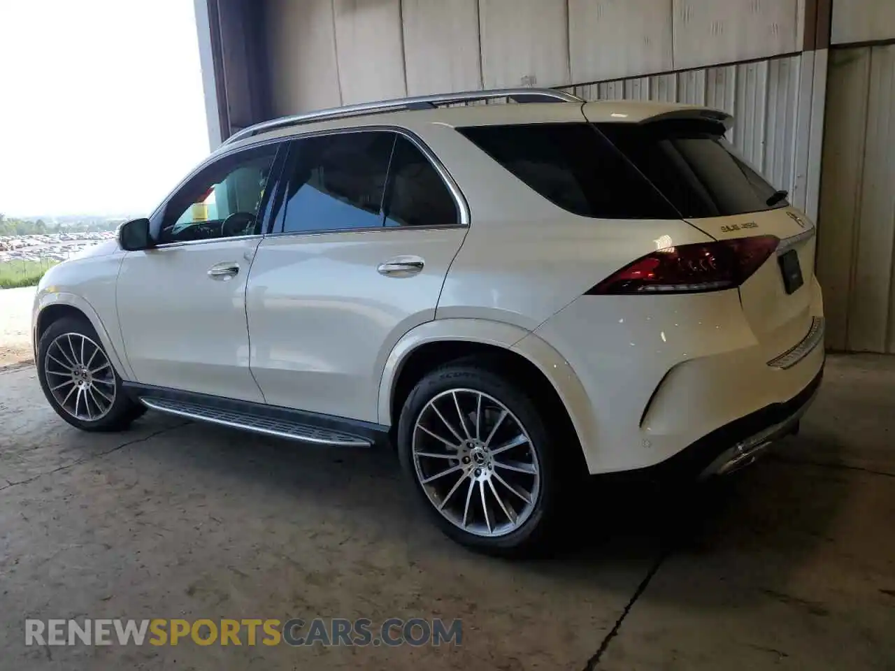 2 Photograph of a damaged car 4JGFB5KB4MA500707 MERCEDES-BENZ GLE-CLASS 2021