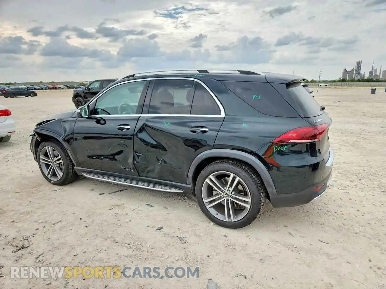 2 Photograph of a damaged car 4JGFB5KB4MA516146 MERCEDES-BENZ GLE-CLASS 2021