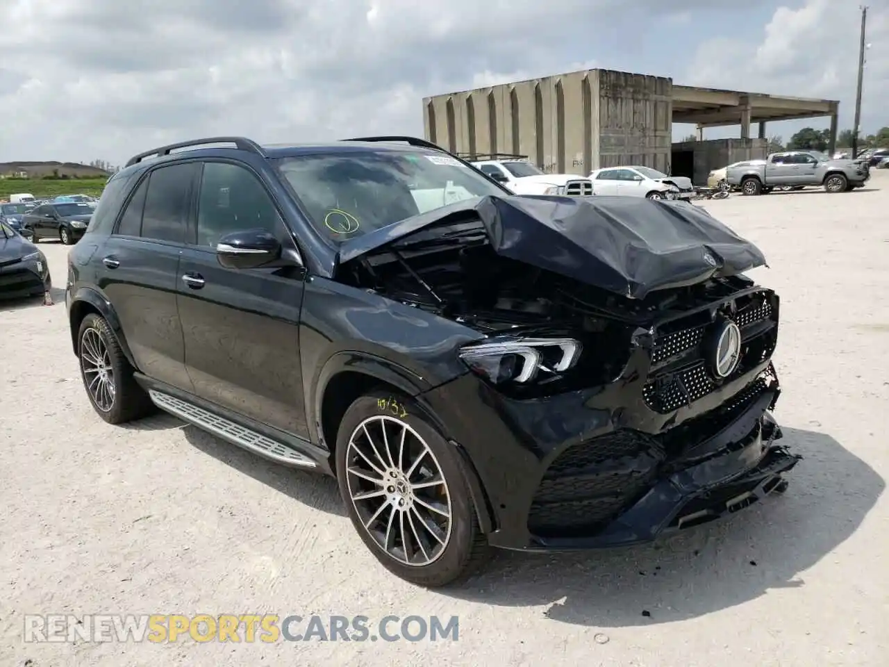 1 Photograph of a damaged car 4JGFB5KB7MA306334 MERCEDES-BENZ GLE-CLASS 2021