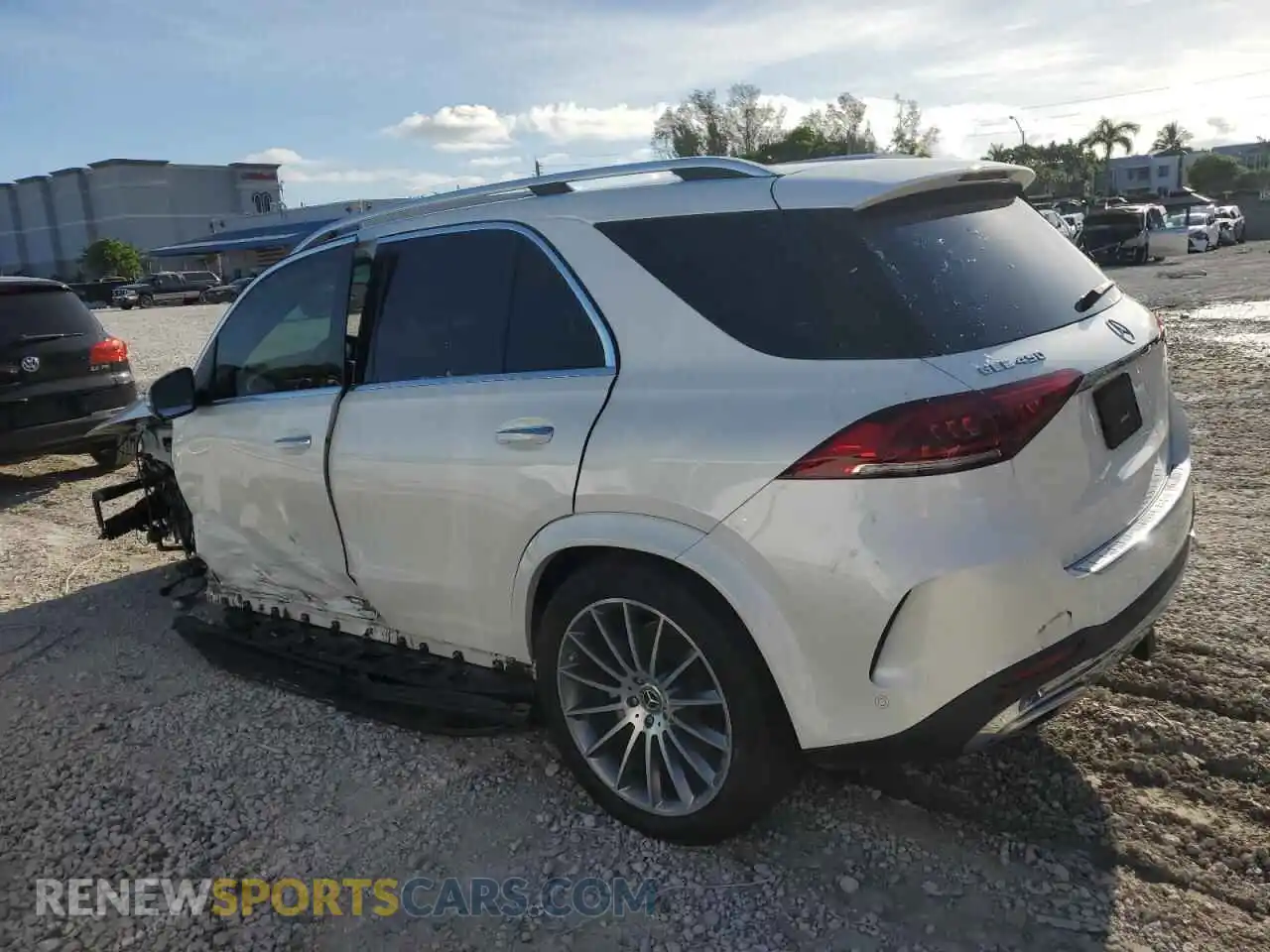 2 Photograph of a damaged car 4JGFB5KB8MA409973 MERCEDES-BENZ GLE-CLASS 2021