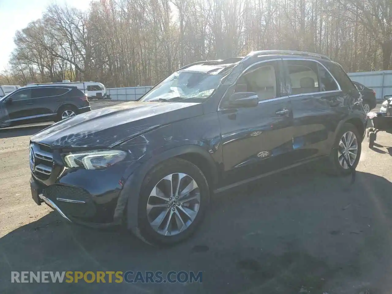 1 Photograph of a damaged car 4JGFB5KB8MA416227 MERCEDES-BENZ GLE-CLASS 2021