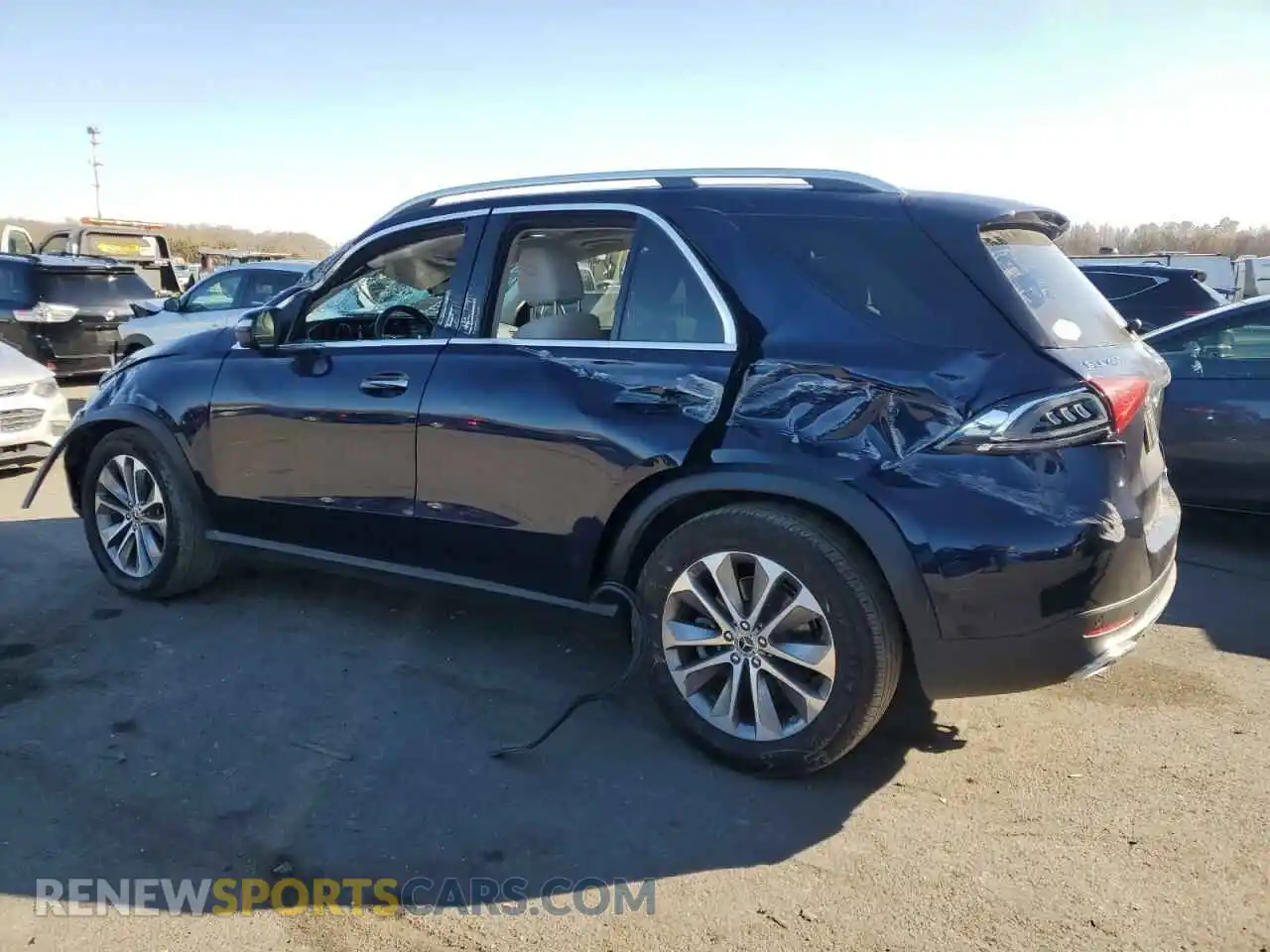 2 Photograph of a damaged car 4JGFB5KB8MA416227 MERCEDES-BENZ GLE-CLASS 2021
