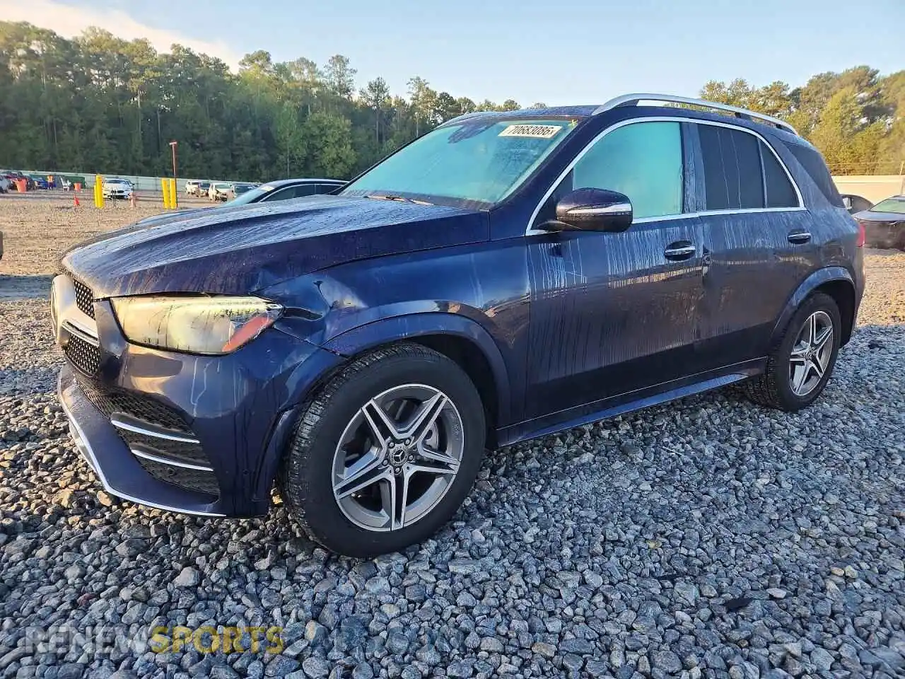1 Photograph of a damaged car 4JGFB5KB9MA358757 MERCEDES-BENZ GLE-CLASS 2021