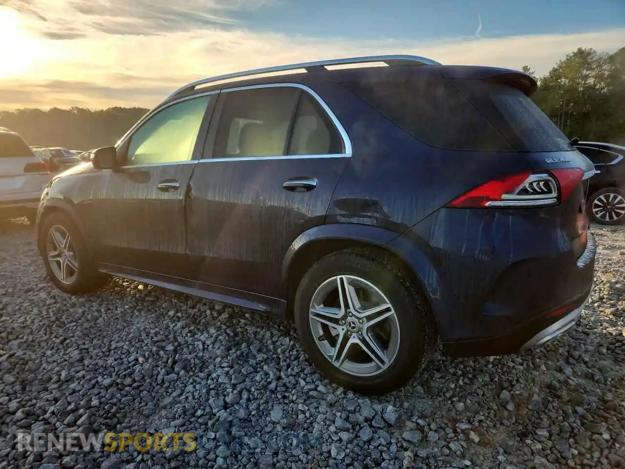 2 Photograph of a damaged car 4JGFB5KB9MA358757 MERCEDES-BENZ GLE-CLASS 2021