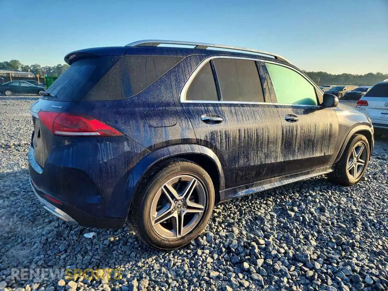 3 Photograph of a damaged car 4JGFB5KB9MA358757 MERCEDES-BENZ GLE-CLASS 2021