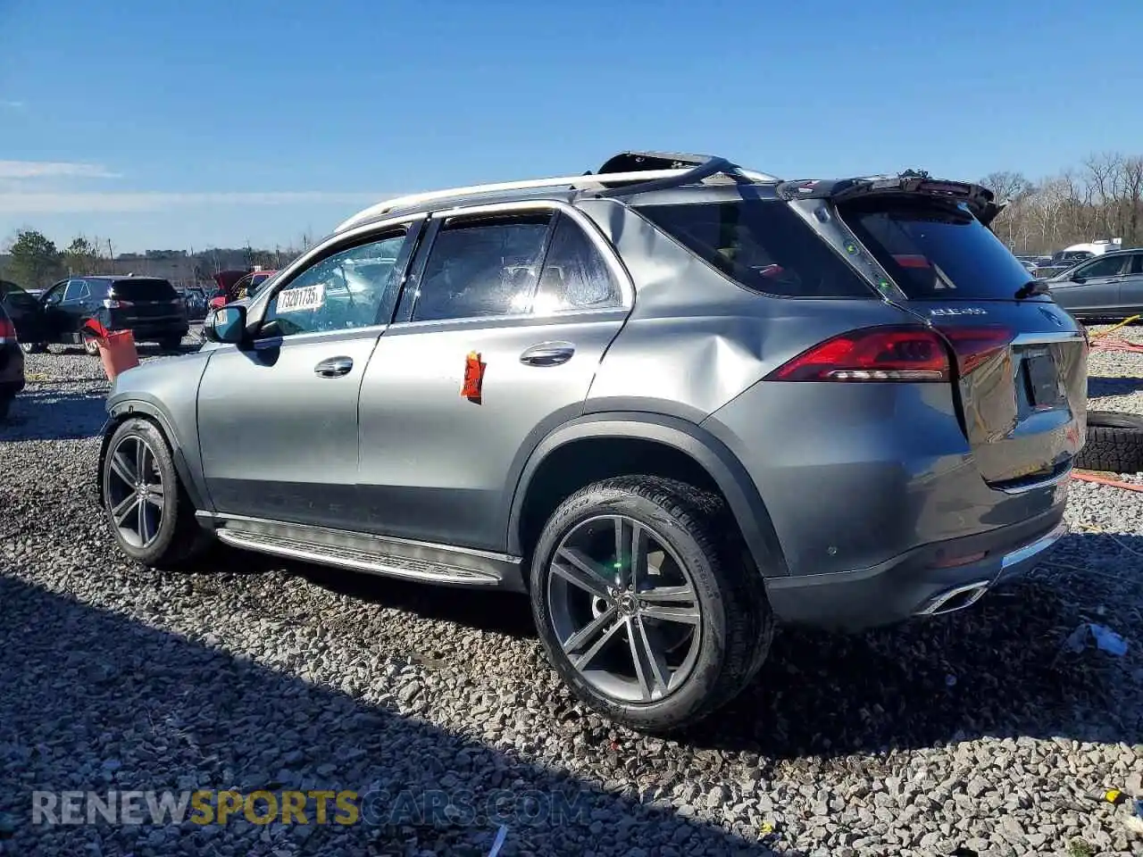 2 Photograph of a damaged car 4JGFB5KBXMA312905 MERCEDES-BENZ GLE-CLASS 2021