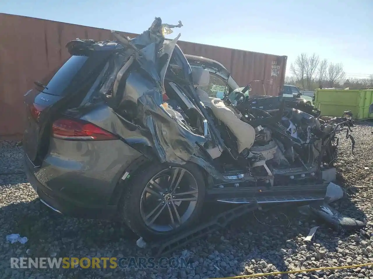 3 Photograph of a damaged car 4JGFB5KBXMA312905 MERCEDES-BENZ GLE-CLASS 2021