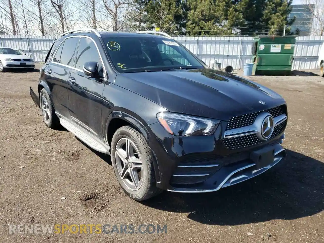 1 Photograph of a damaged car 4JGFB5KBXMA505491 MERCEDES-BENZ GLE-CLASS 2021