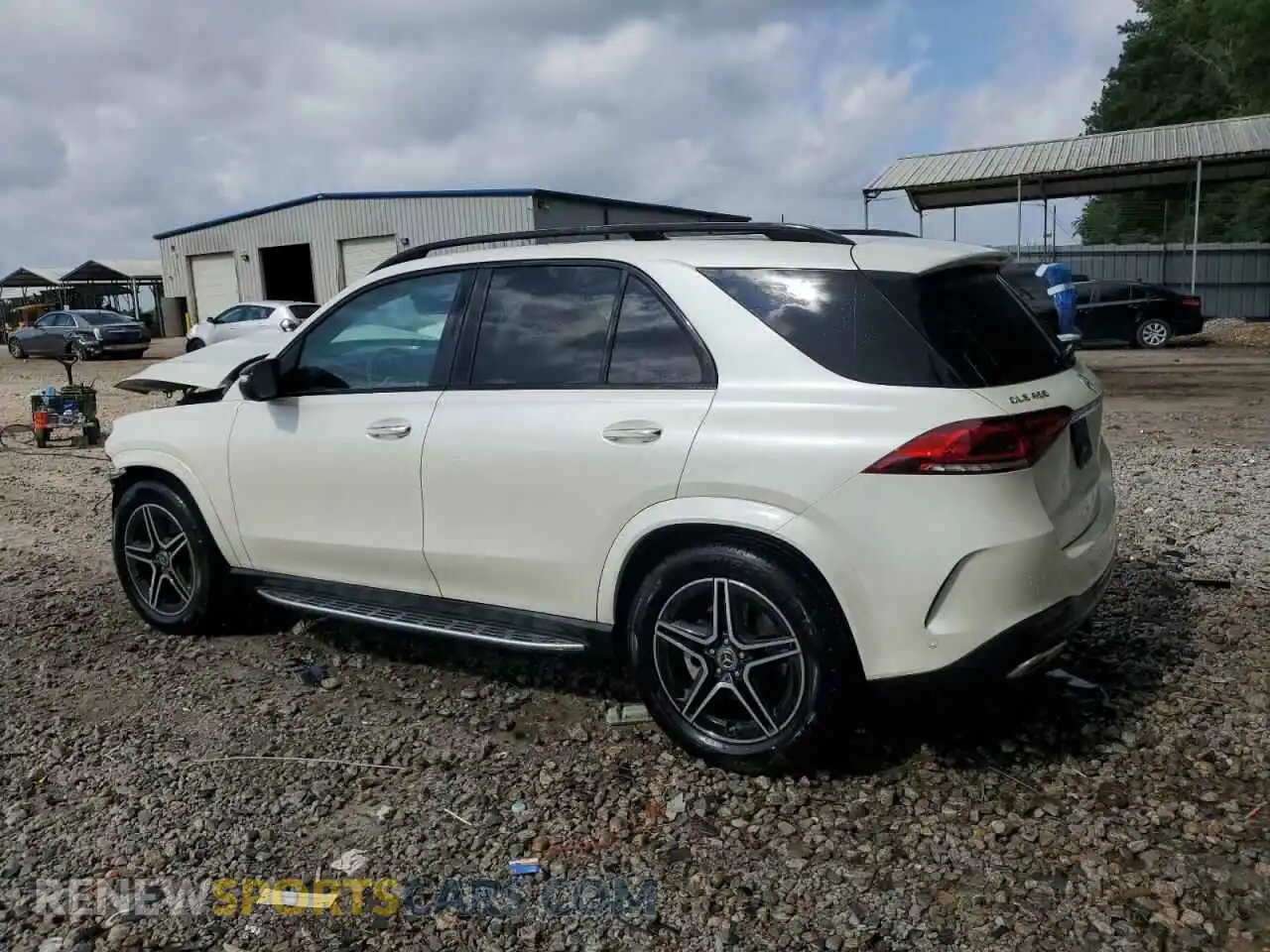 2 Photograph of a damaged car 4JGFB5KBXMA568476 MERCEDES-BENZ GLE-CLASS 2021