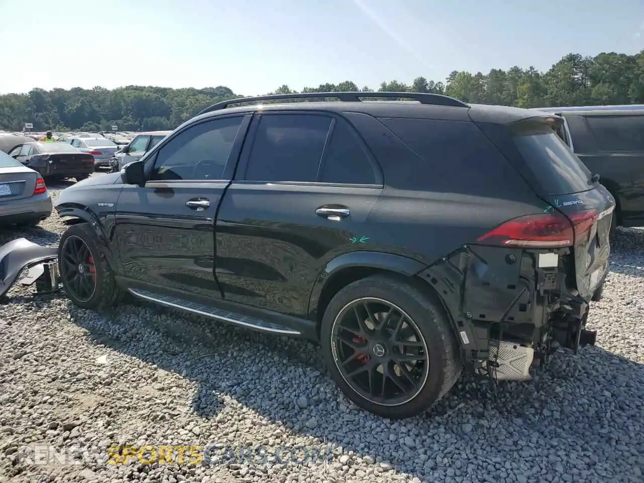 2 Photograph of a damaged car 4JGFB8KB0MA532099 MERCEDES-BENZ GLE-CLASS 2021