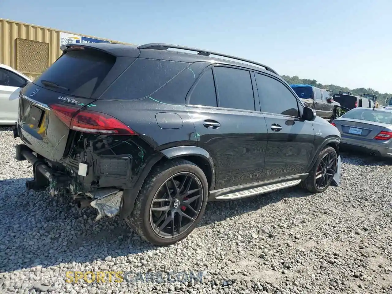 3 Photograph of a damaged car 4JGFB8KB0MA532099 MERCEDES-BENZ GLE-CLASS 2021