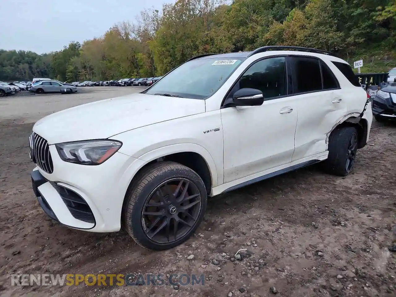 1 Photograph of a damaged car 4JGFB8KB4MA276551 MERCEDES-BENZ GLE-CLASS 2021