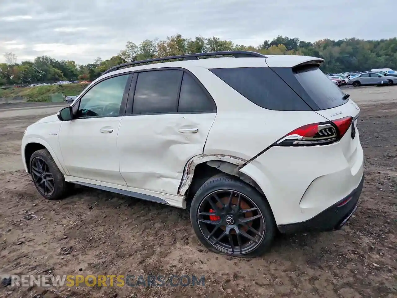 2 Photograph of a damaged car 4JGFB8KB4MA276551 MERCEDES-BENZ GLE-CLASS 2021