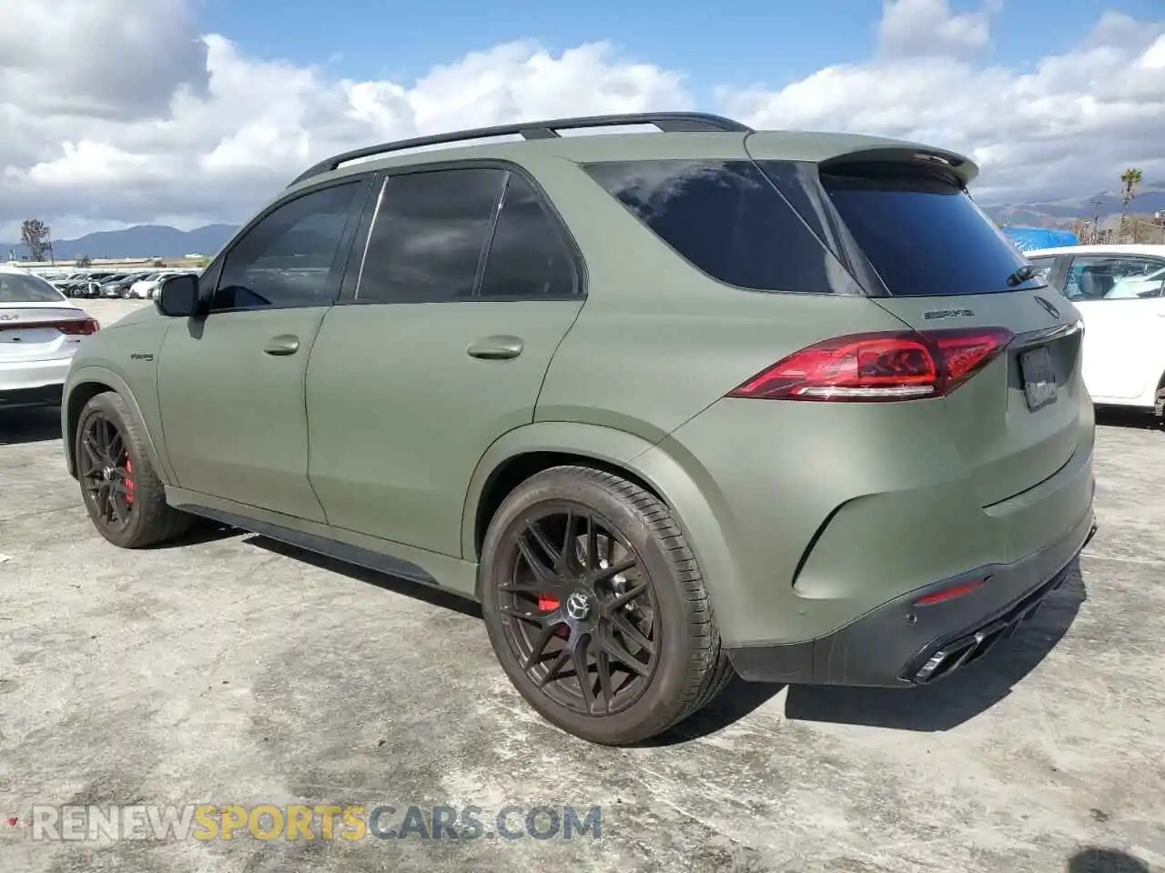 2 Photograph of a damaged car 4JGFB8KB5MA151803 MERCEDES-BENZ GLE-CLASS 2021